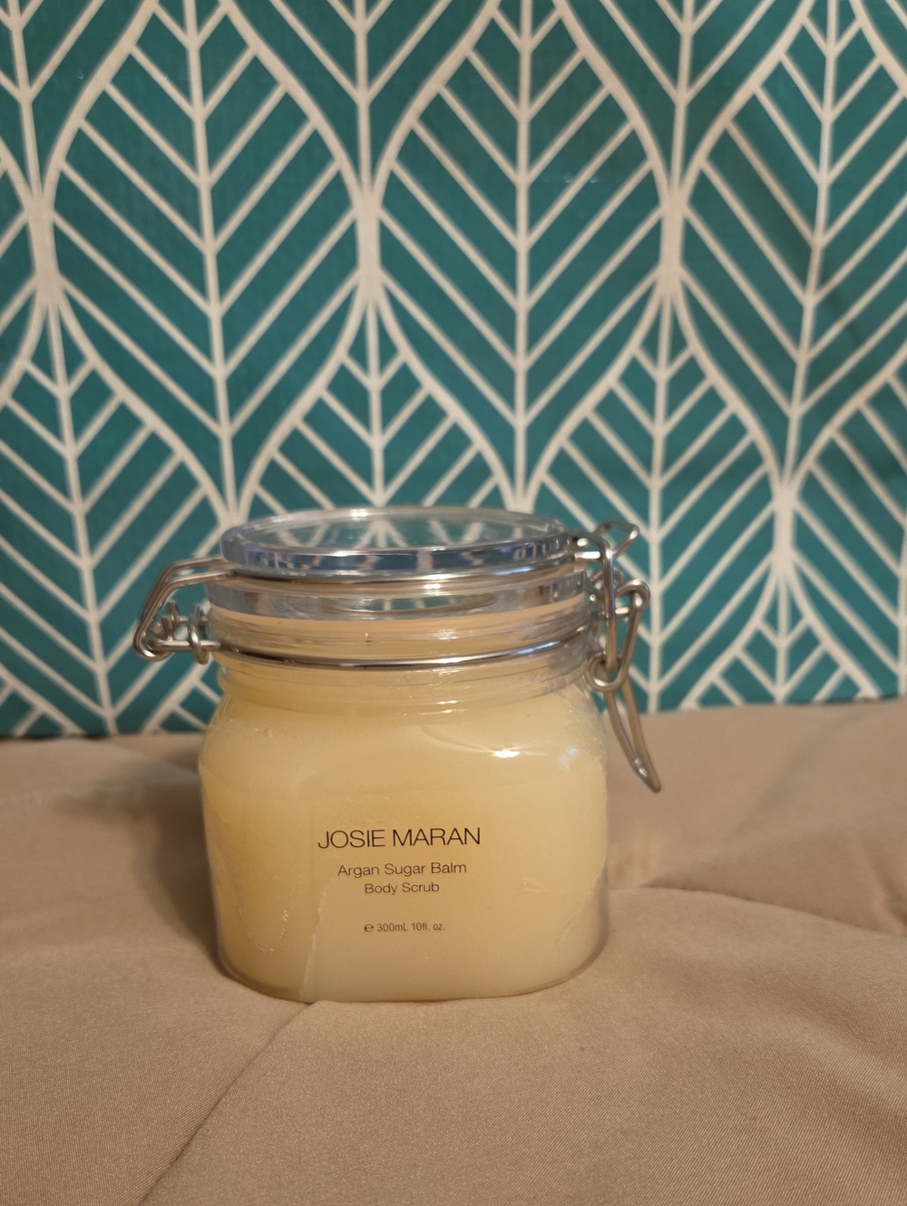 JOSIE MARAN Argan Sugar Balm Body Scrub - Vanilla Fig